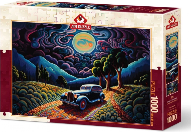 ART PUZZLE Puzzle Noc v Transylvanii 1000 dílků
