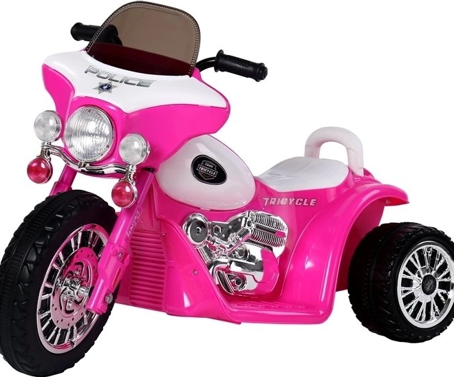 Dobíjecí motocykl JT568 – Temně-růžový