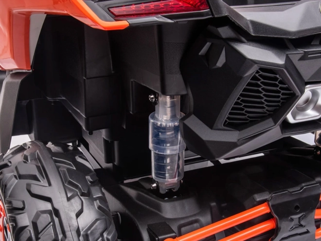 Velké terénní auto Buggy Can-Am Maverick pro 2 osoby – Černá