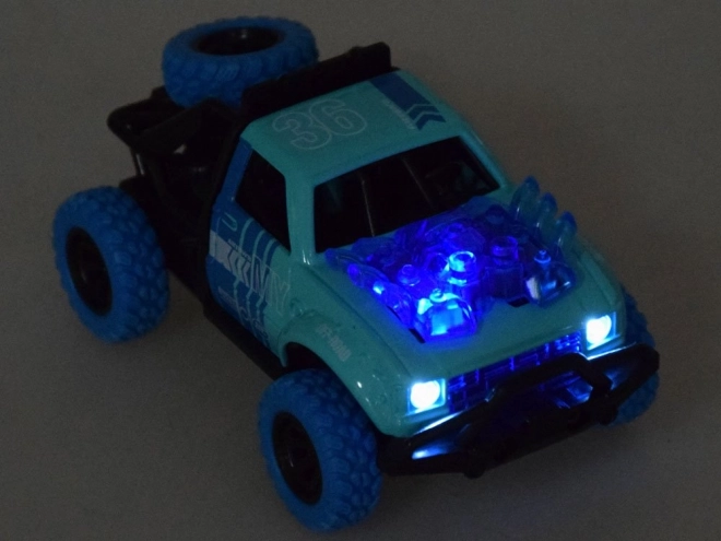 Auto Predator 4x4 kaskadérská jízda – Červená