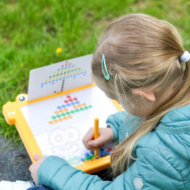 Magnetická tabule pro děti Montessori MagPad Dinosaurus