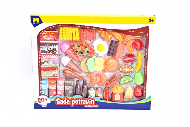 Sada maket potravin pro děti