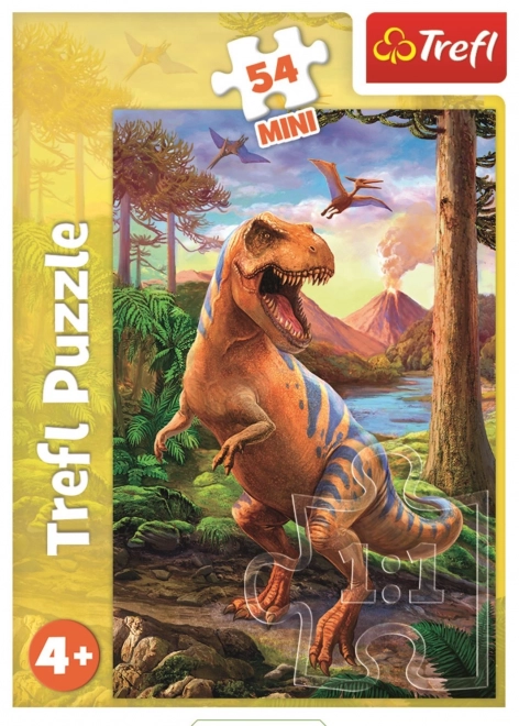 TREFL Puzzle Úžasní dinosauři: Tyrannosaurus 54 dílků