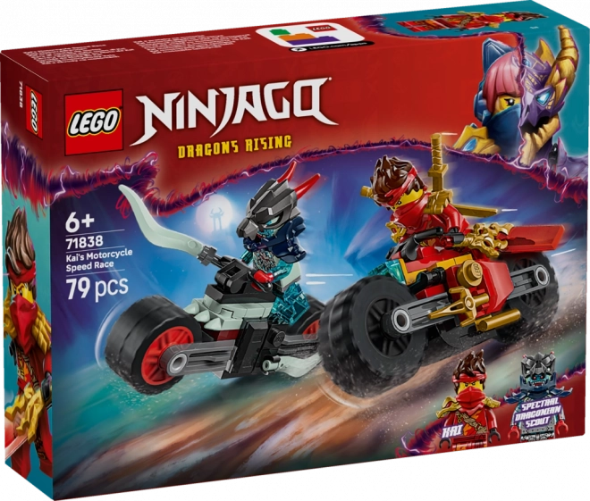 Lego Ninjago Kai a Závody na Motorkách