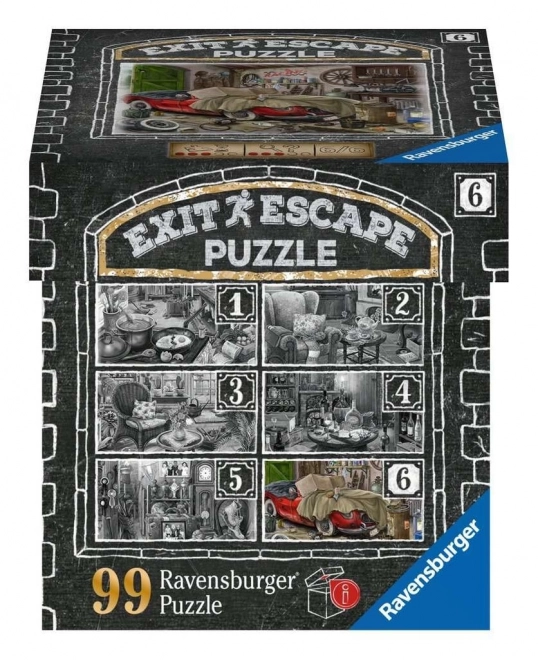 Exit Puzzle: Garáž 99 dílků