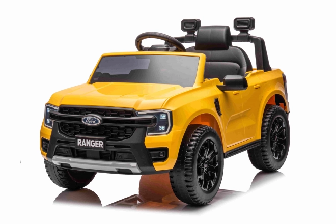 Dětské elektrické auto Ford Ranger Lift Žluté