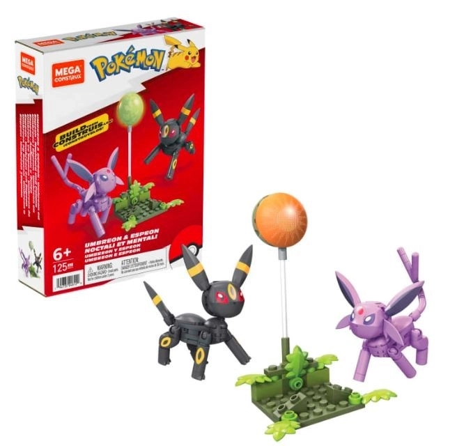 Mega Construx blokuje pokémony Umbreon a Espeon