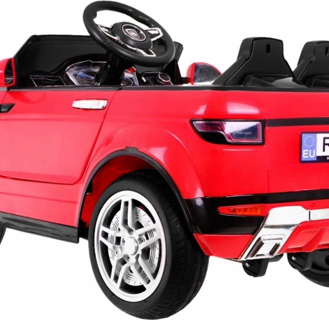 Elektrické autíčko sportovní Rapid Racer – Červené