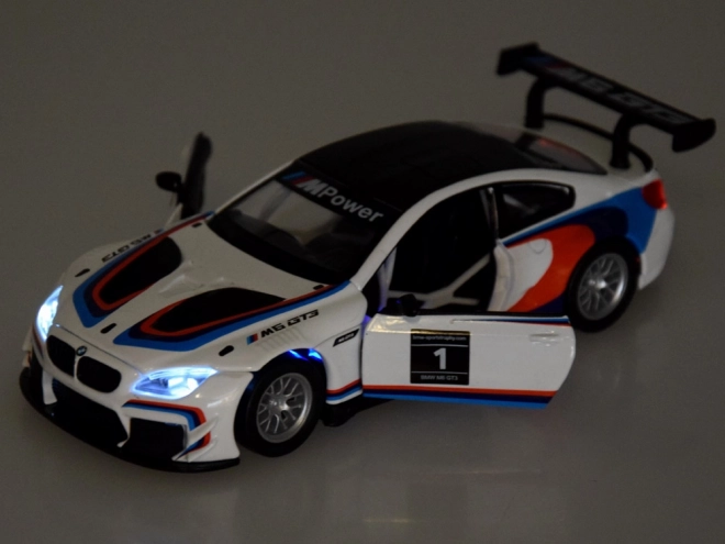 Kovový model sportovního auta BMW M6 GT3