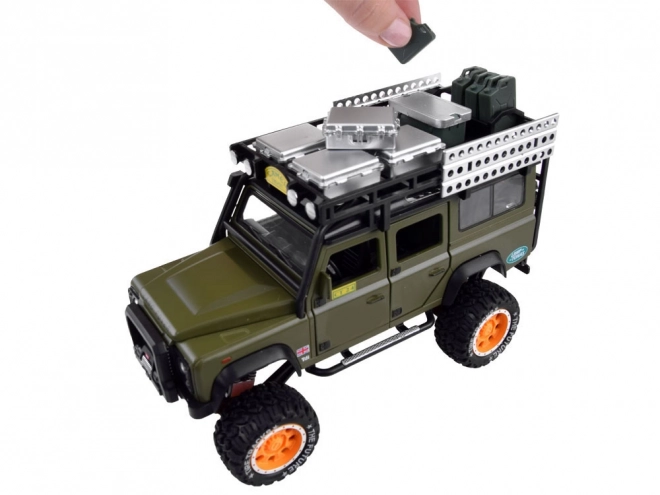 Kovový terénní vůz se zvukem a LED světly