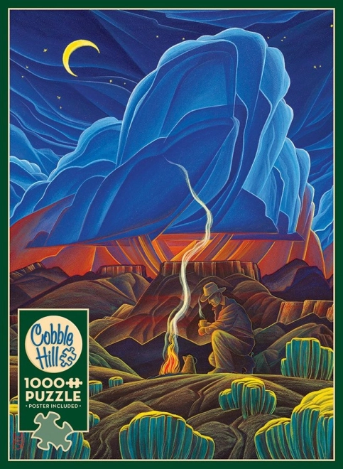 Puzzle Po celou noc 1000 dílků od cobble hill