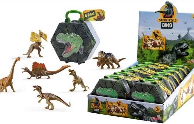 Figurky dinosaurů 8-9 cm, sada 6 ks