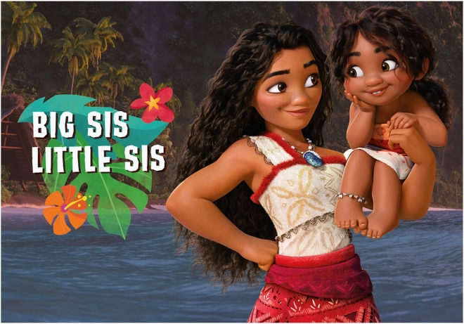EDUCA Puzzle Vaiana 2, 4v1 (50,80,100,150 dílků)