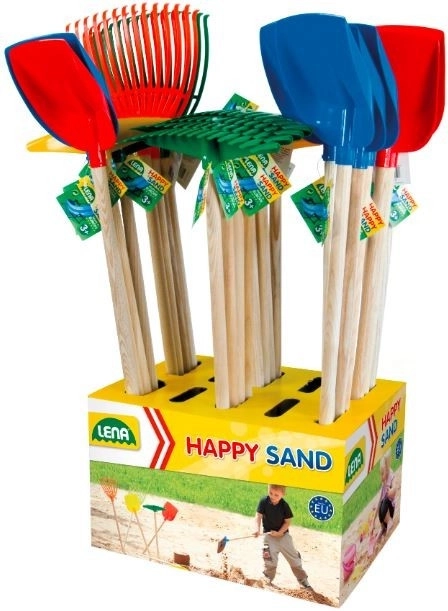 Stojan na zahradní nářadí 60 cm 24 kusů
