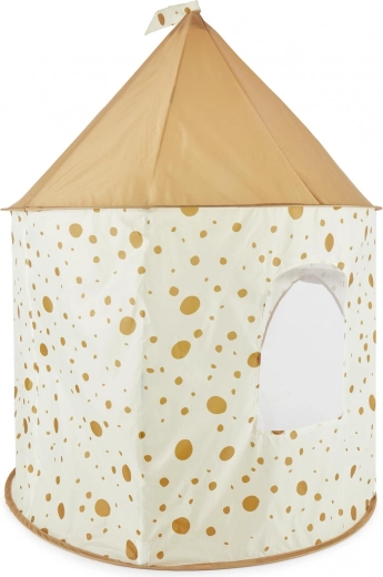 Puntíkatý design s průhlednými okny