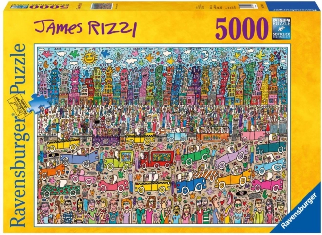 Puzzle 5000 prvků James Rizzi