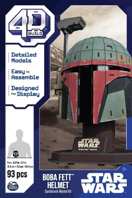 4D BUILD 3D Puzzle Star Wars: Boba Fett 93 dílků