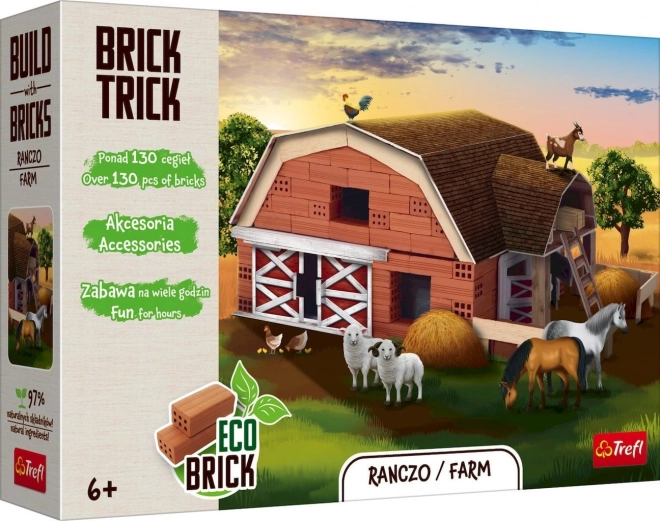 Stavebnice Farma L od Brick Trick