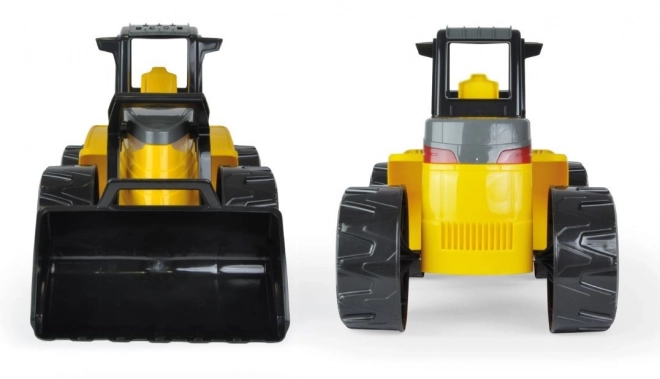 Velký žlutočerný nakladač Giga Trucks