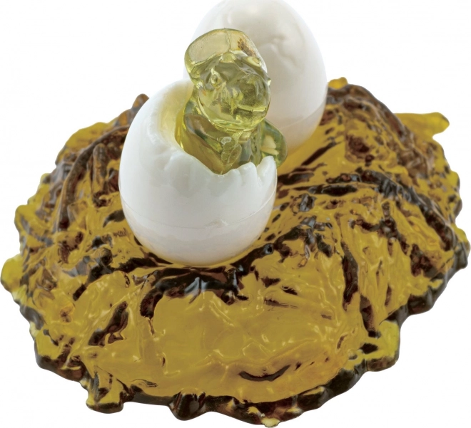 HCM KINZEL 3D Crystal puzzle Triceratops s mládětem 61 dílků