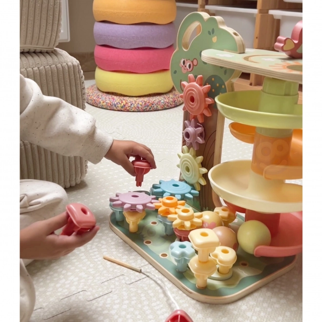 Držáček aktivit Montessori 4v1