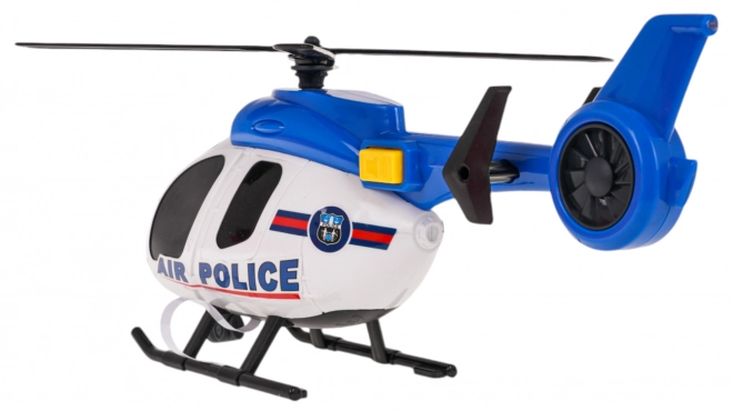 Sada vrtulník + policejní auto