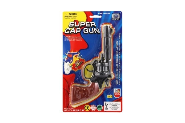 Revolver na kapsle 8 ran plastový