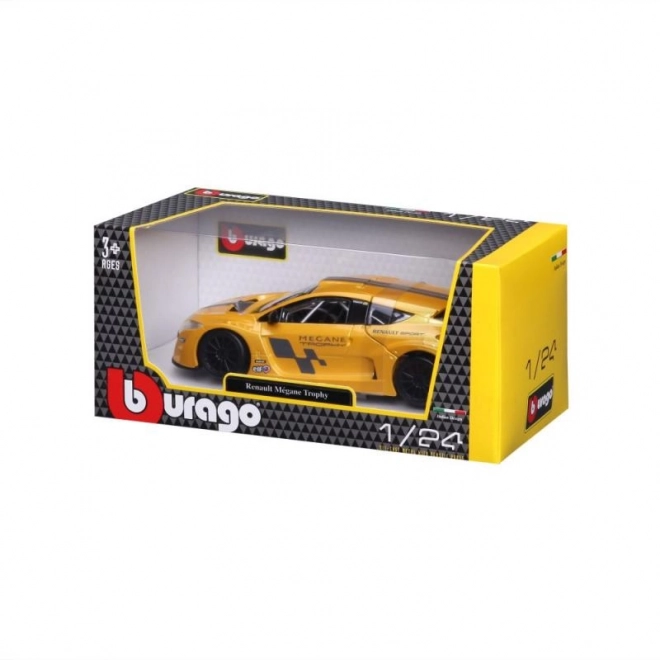 Bburago 1:24 Renault Mégane Trophy Metallic žlutá 18-22115