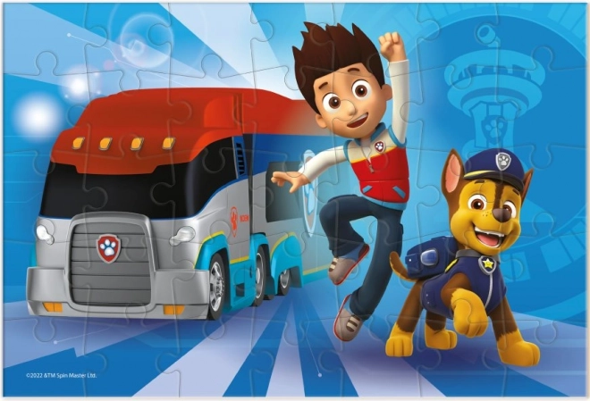 DODO Puzzle Tlapková patrola: Ryder a Chase 35 dílků