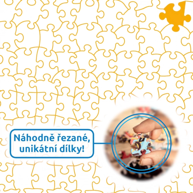 Brain Tree Puzzle Kreslené kočky 1000 dílků