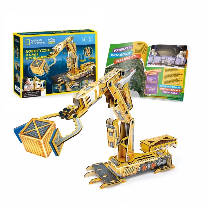 3D puzzle Hydraulická robotická ruka