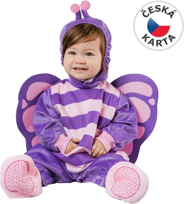 Kostým motýl pro děti 80-92 cm