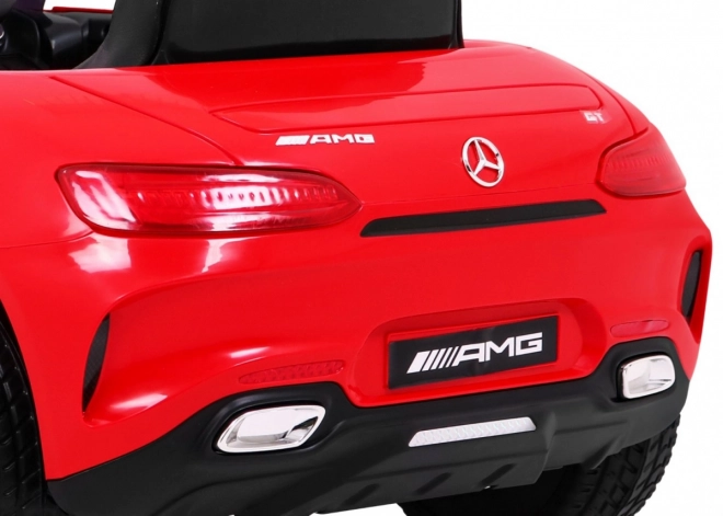 Elektrické autíčko MERCEDES-AMG GT pro děti s dálkovým ovládáním – červené