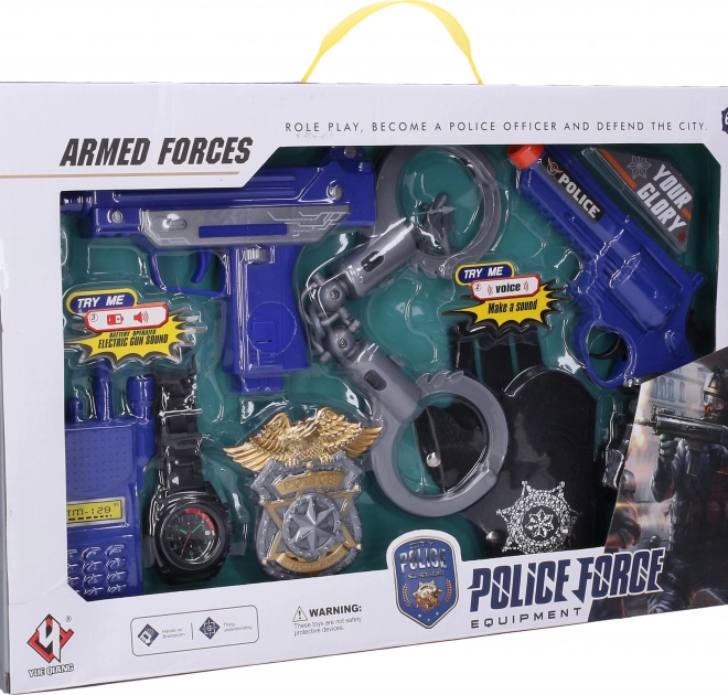 Policejní sada zbraní 18 cm