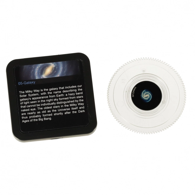 Hvězdný projektor USB LED planetárium 12 disků