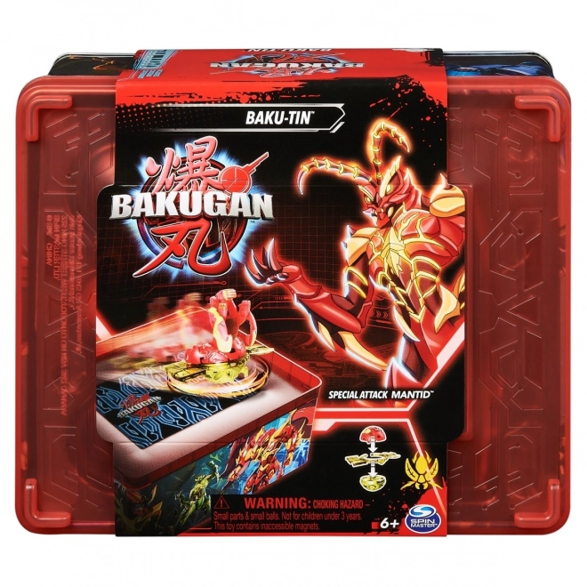 Bakugan sběratelská plechovka figurky