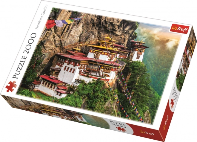 Puzzle Tygrysí hnízdo Bhutan 2000 dílků