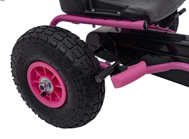AIR PerHour Pedal Go-Kart – Růžový