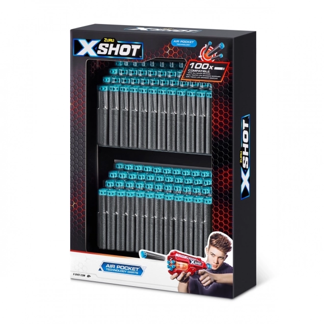 Sada pěnových nábojů X-Shot Excel 100 ks