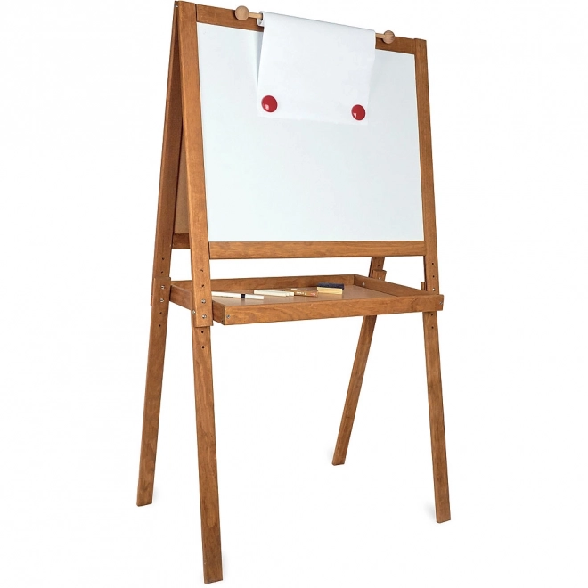 Velká dřevěná oboustranná tabule pro děti Vilac