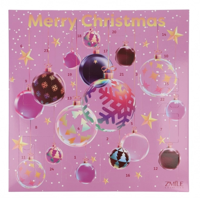 Adventní kosmetický kalendář 3D Christmas ball