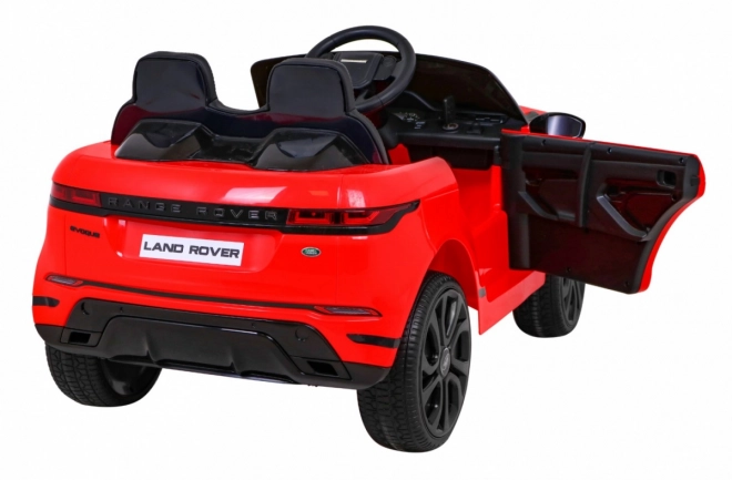 Elektrické autíčko Range Rover Evoque červené