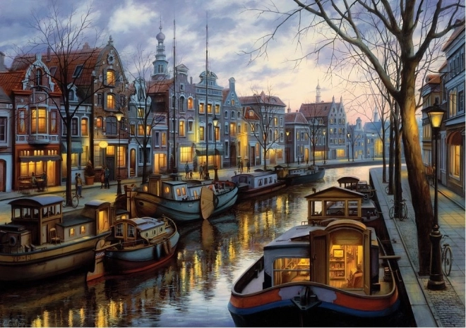 ART PUZZLE Puzzle Světla kanálu 1500 dílků