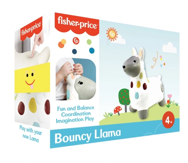 Fisher-Price nafukovací hopsadlo lama