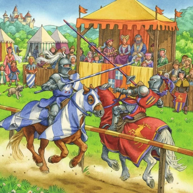 Napínavý rytířský turnaj