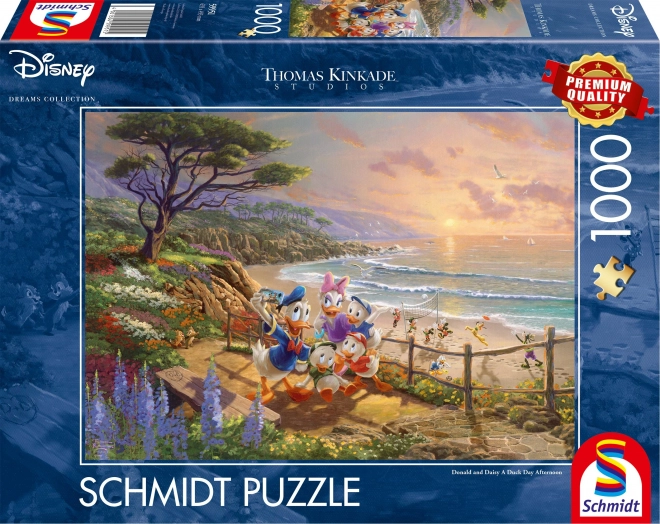 SCHMIDT Puzzle Donald & Daisy: Kačeří odpoledne 1000 dílků