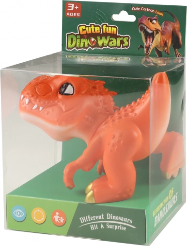 Dinosaurus oranžový 14 cm