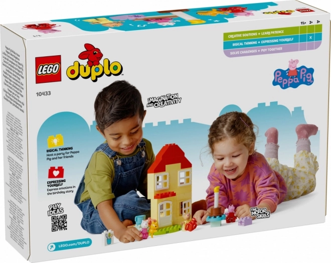 Kostky DUPLO Peppa Pig Narozeninový domek Peppy