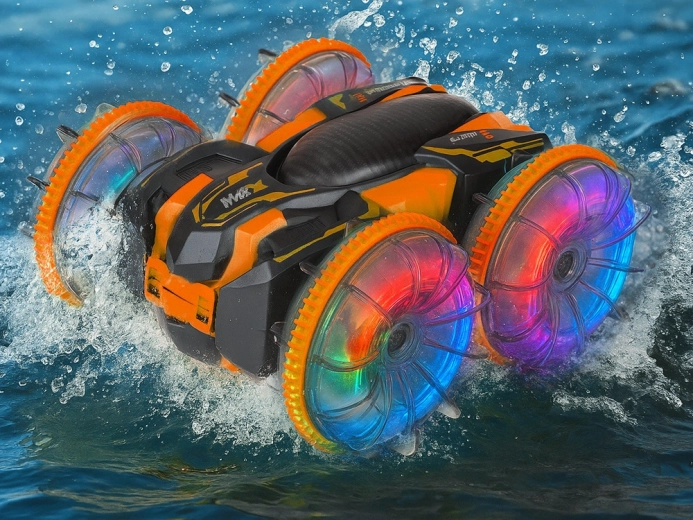 Amfibiální jízda po souši i vodě