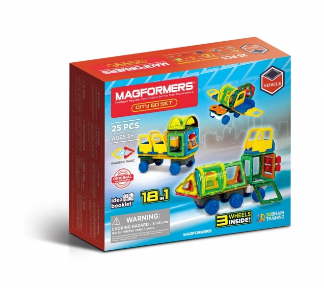 Magnetické kostky City Go Set 25 ks